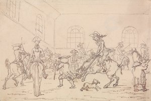 Rideskolen af Thomas Rowlandson